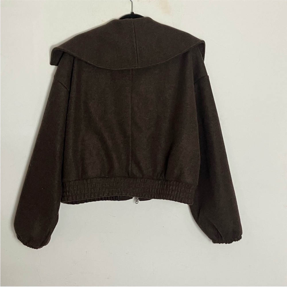 Madewell Dark Brown Bomber Jacket